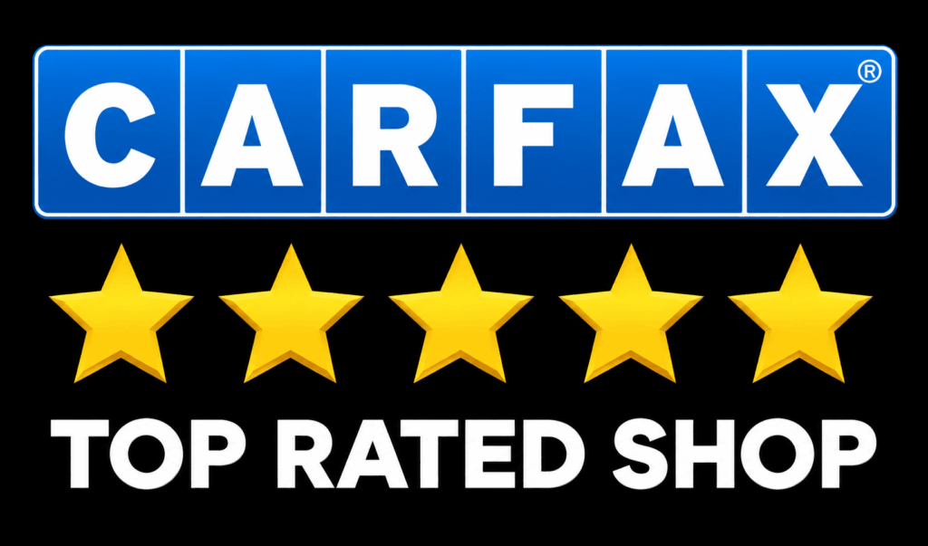 CARFAX Top-Rated Service Center badge – Kwik Kar Spring Valley, Dallas, TX