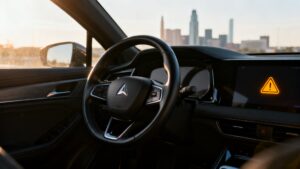 steering wheel light car interior