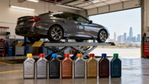 types of oil change motor oil