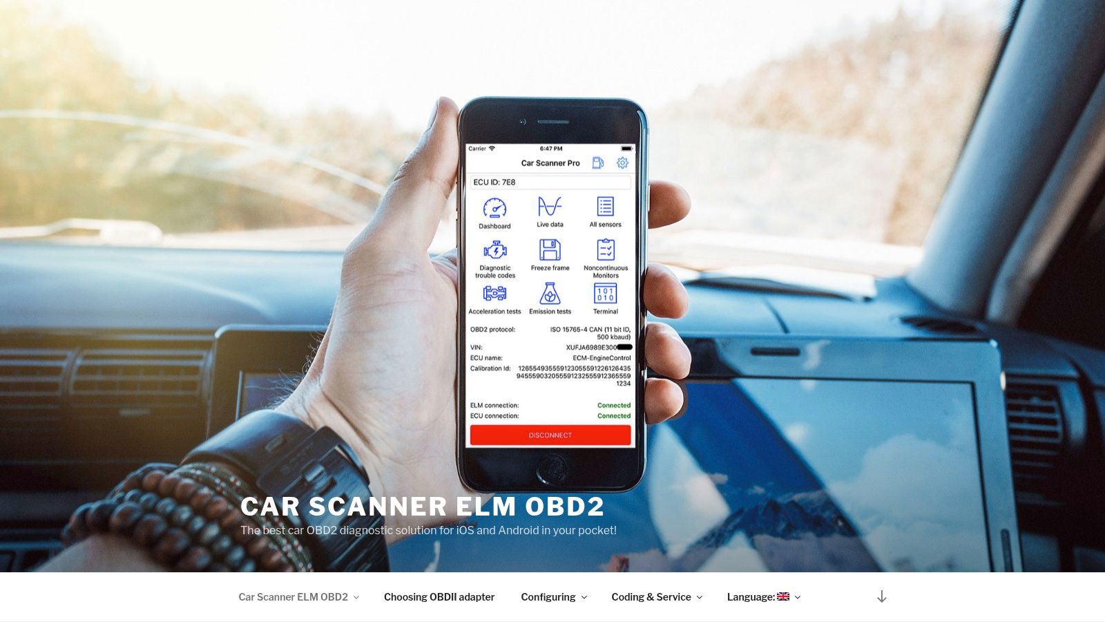 Car Scanner ELM OBD2