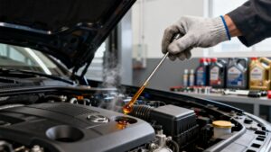 check oil hot or cold engine oil