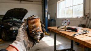 dirty fuel filter car repair