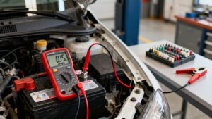 testing car battery drain battery test