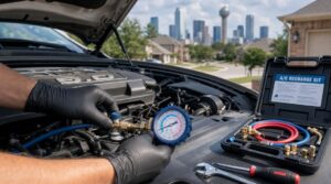 air conditioning recharge ac gauge