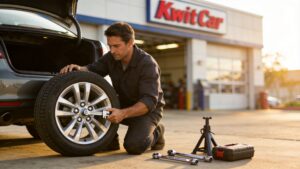 buying a spare tire mechanic repair