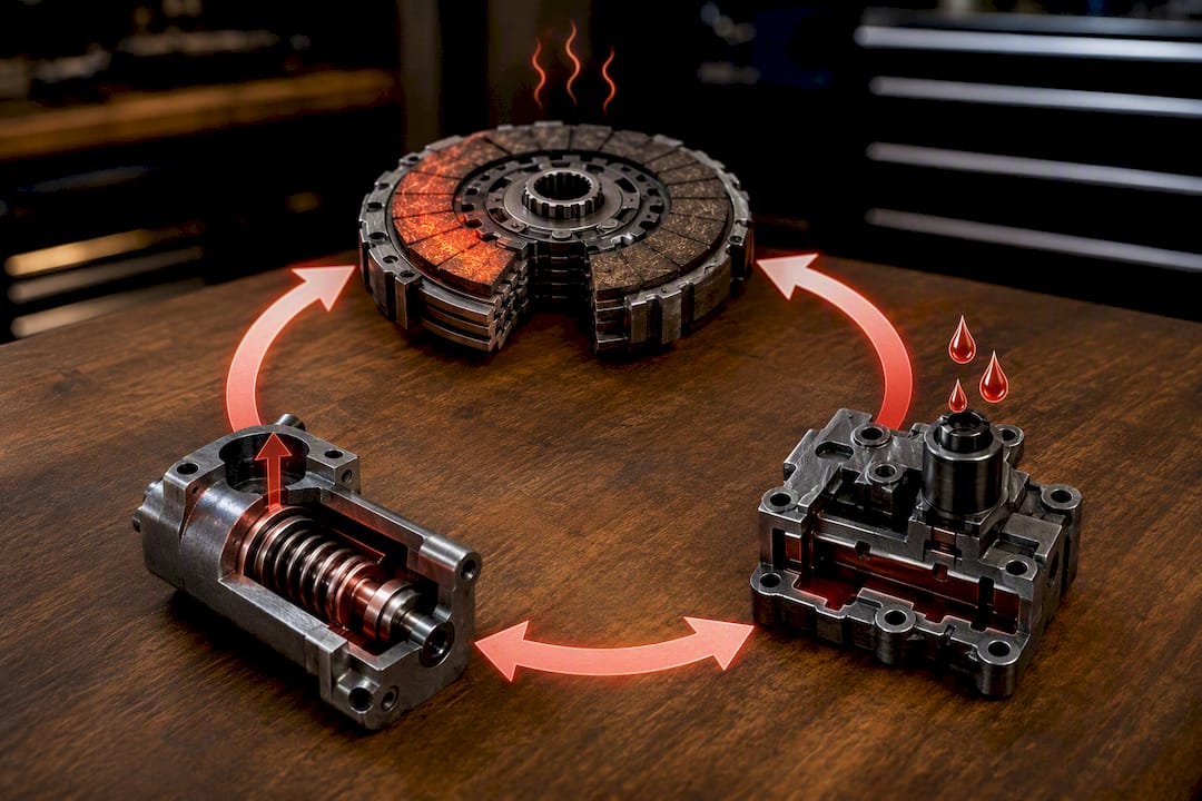 Illustration of transmission damage feedback loop