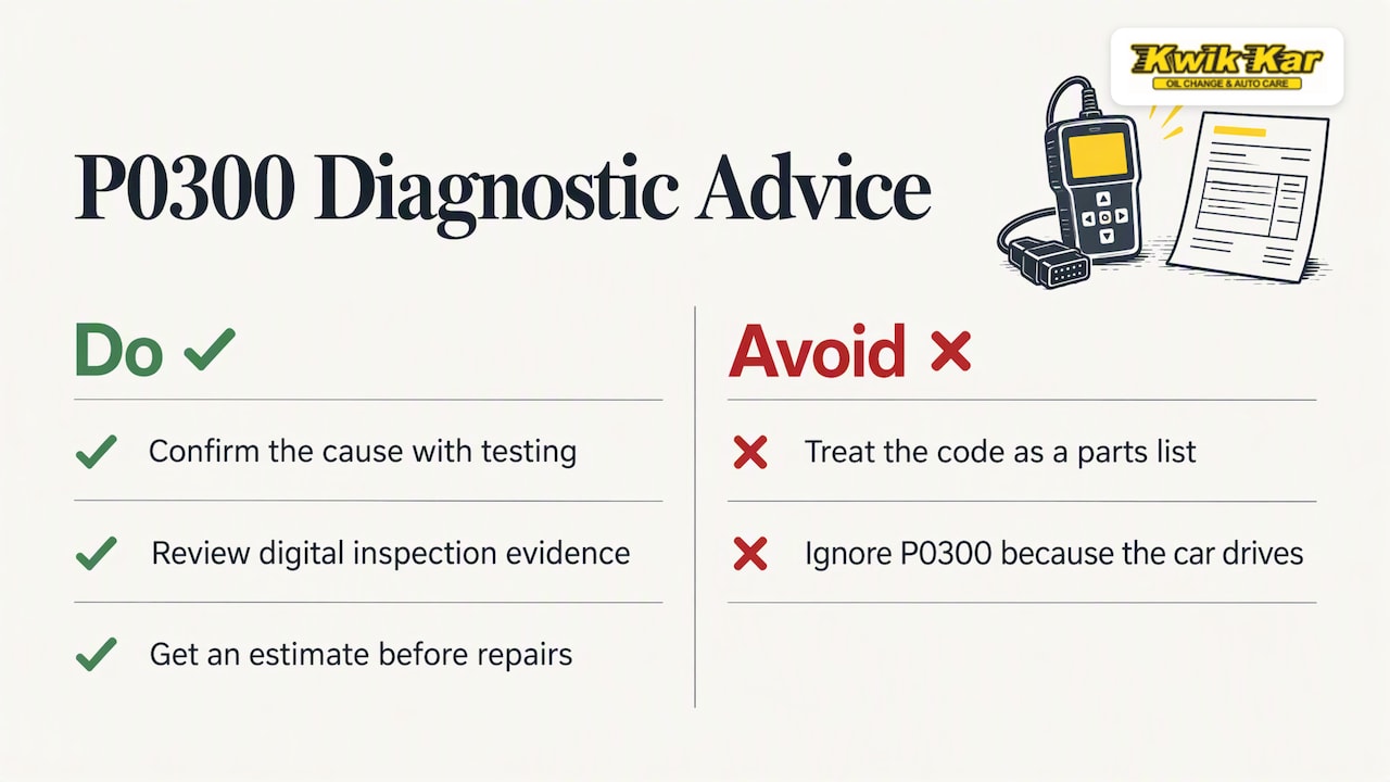 Our perspective: why the misfire code is a starting line — overview diagram