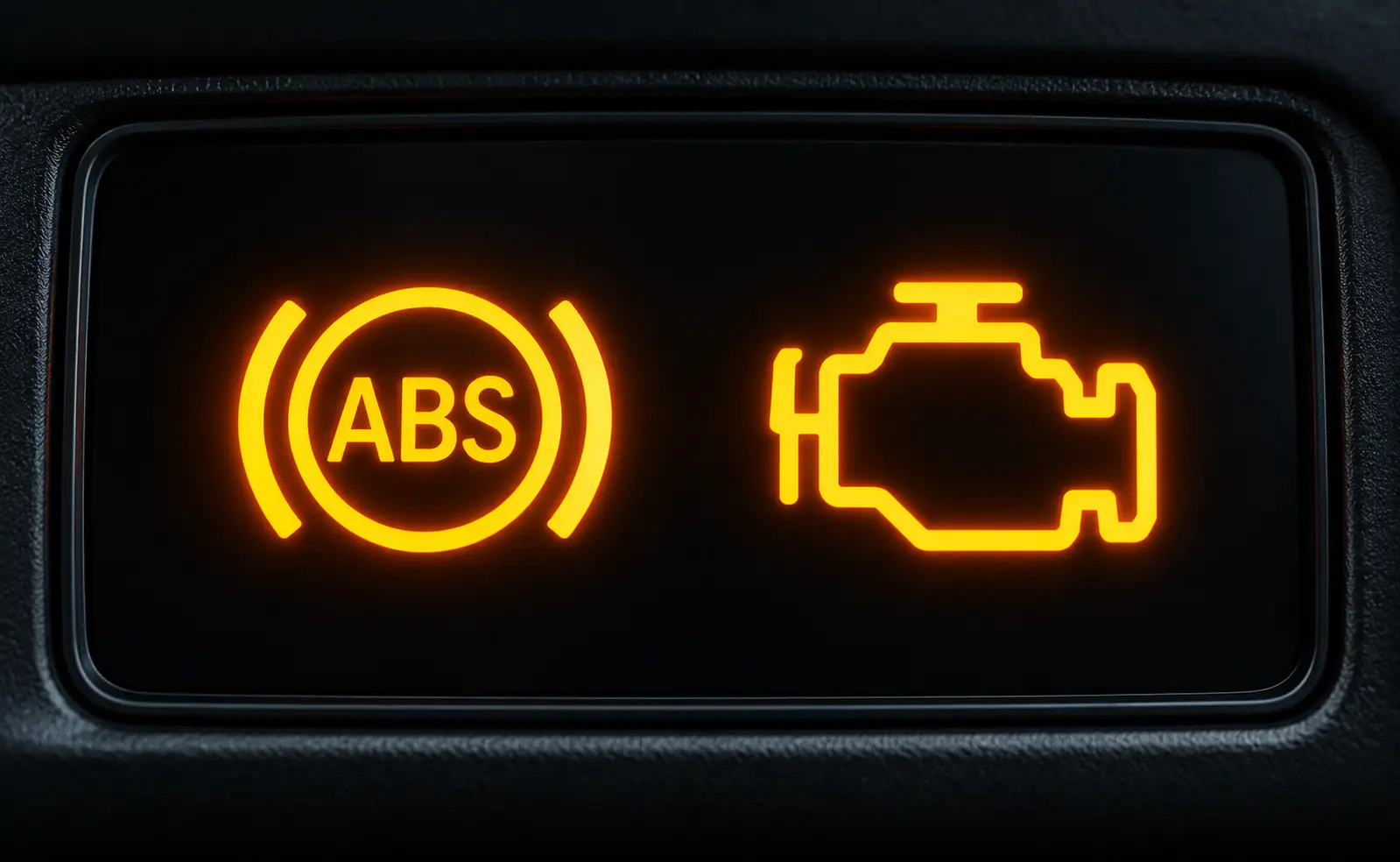 Warning Lights on Dashboard
